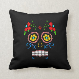 Calavera -砂糖のスカルの枕 クッション
