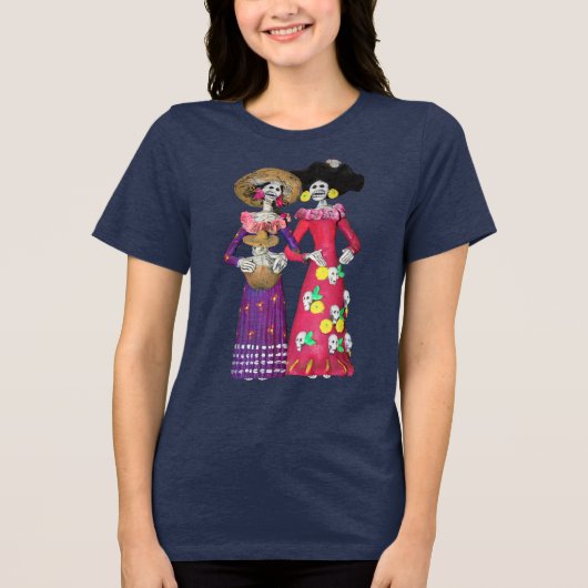 Calavera Amigas トライブレンドＴシャツ (正面)