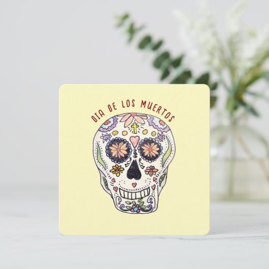 Calavera Dia De Los Muertos 招待状 (スタンド正面)