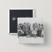 Calavera du jarabeのd'outretombe 缶バッジ (正面&裏面)