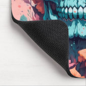 Calavera Floral Colorida マウスパッド (コーナー)