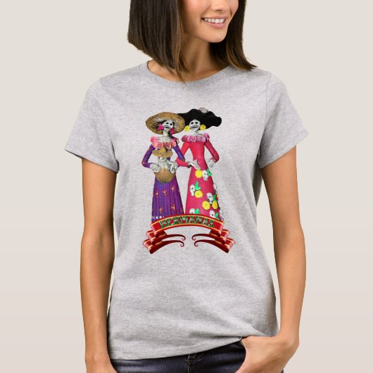 Calavera Hermanas Tシャツ (正面)