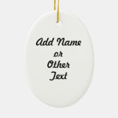 Calavera Hombre セラミックオーナメント (裏面)