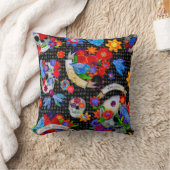 Calaverasおよびハートの死んだ枕の日 クッション (ブランケット)