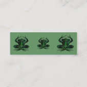 Calaverasのプロフィールカード スキニー名刺 (裏面)