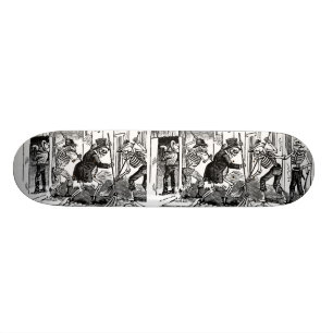 "Calaveras幸せな街路清掃人" スケートボード