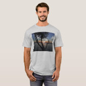 Calaveras湖の日没 Tシャツ (正面フル)