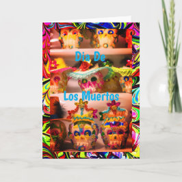Calaveritas de Azucar、5" x 7"グリーティングカード カード