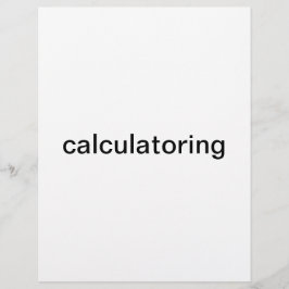 calc work レターヘッド