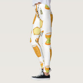 Calça legging com desenho de Capoeira レギンス (左)