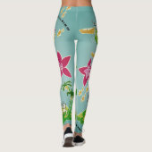 Calça legging com desenho de Capoeira レギンス (裏面)