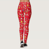 Calça legging com desenho de Capoeira レギンス (裏面)