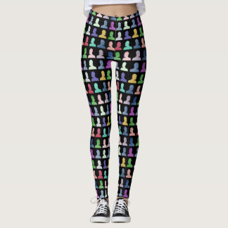 Calça legging com desenho de Capoeira レギンス