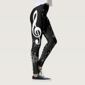 Calça legging notas musicais レギンス (右)