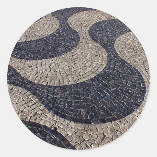 Calçada Portuguesa ラウンドシール (正面)