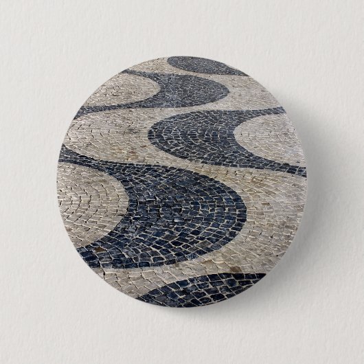 Calçada Portuguesa 缶バッジ (正面)