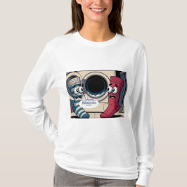 calcetines asustados tシャツ