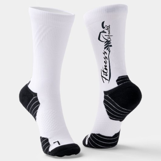 Calcetines de estampado integral para fitness ソックス (傾斜あり)