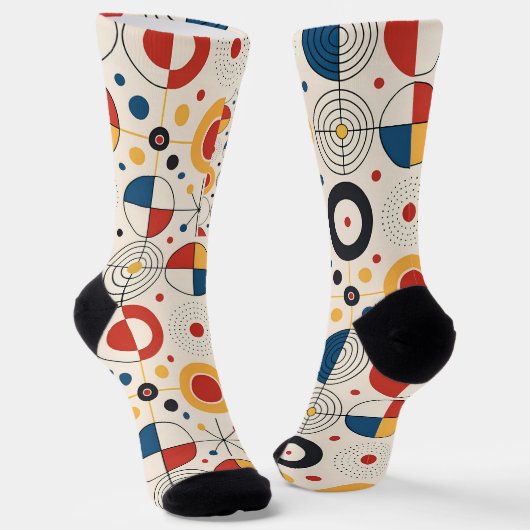 Calcetines diseño geométrico ソックス (傾斜あり)