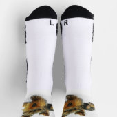 calcetines feos perro ソックス (上部)