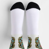 Calcetines Frida Kahlo Ojo ソックス (上部)