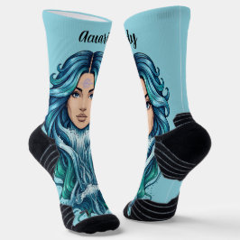 Calcetines Lady Acuario – Toque astrológico en tu  ソックス