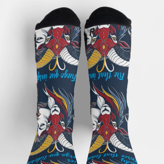 Calcetines Lady Aries Mujer - Socks Zodíaco  ソックス (上部)