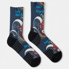 Calcetines Lady Aries Mujer - Socks Zodíaco  ソックス