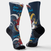 Calcetines Lady Aries Mujer - Socks Zodíaco  ソックス (傾斜あり)