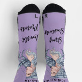 Calcetines Lady Cáncer – Estilo en cada paso ソックス (上部)