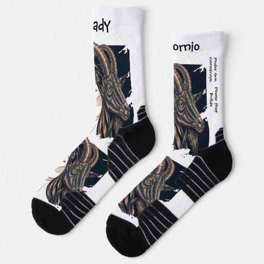 Calcetines Lady Capricornio ソックス (左)