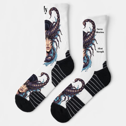 Calcetines Lady Escorpio ソックス (左)