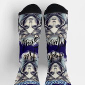 Calcetines Lady Géminis – Toque divertido ソックス (上部)