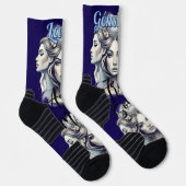 Calcetines Lady Géminis – Toque divertido ソックス (右)