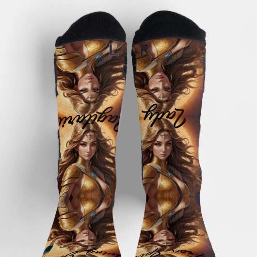 Calcetines Lady Sagitario ソックス (上部)