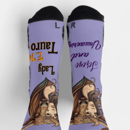 Calcetines Lady Tauro – Detalle único y zodiacal ソックス