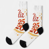 Calcetines Premium Sostenibles con Diseño “Feliz 2 ソックス (左)