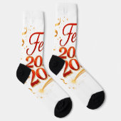 Calcetines Premium Sostenibles con Diseño “Feliz 2 ソックス (右)