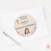 Calcomanía ラウンドシール (封筒)