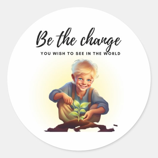 Calcomanía ラウンドシール (正面)