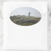 Calcomania 楕円形シール (バッグ)