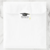 Calcomanía - Graduación - Personalizada ラウンドシール (バッグ)