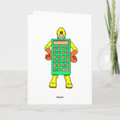 Calculatoir Man大会の氏 カード (裏面)