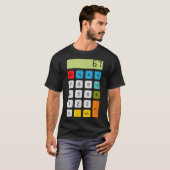 Calculator 67 Six Seven Funny Math Meme  Tシャツ (正面フル)