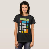 Calculator 67 Six Seven Funny Math Meme  Tシャツ (正面フル)