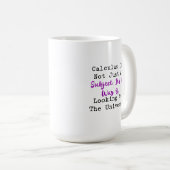 Calculus Way of Looking at the Universe Math コーヒーマグカップ (正面右)