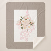 calda e avvolgente. シェルパブランケット (正面)