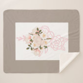 calda e avvolgente. シェルパブランケット (正面(横))