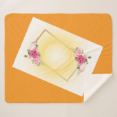 calda e avvolgente. シェルパブランケット (正面(横))