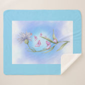 calda e avvolgente. シェルパブランケット (正面(横))